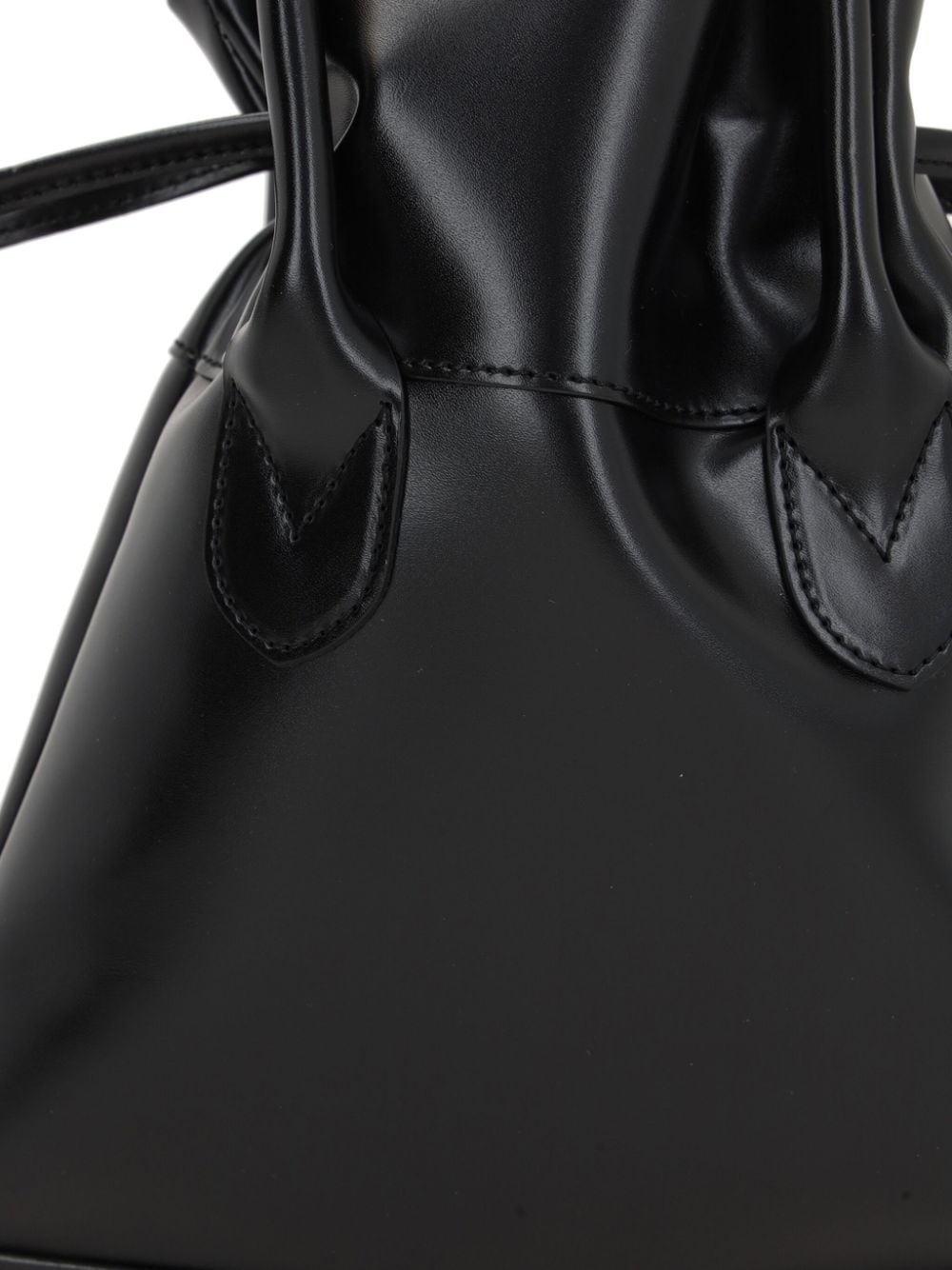 leather bucket bag - 4