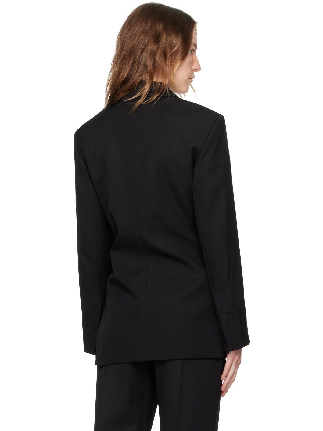 Black La Casa 'La veste Tibau' Blazer - 3