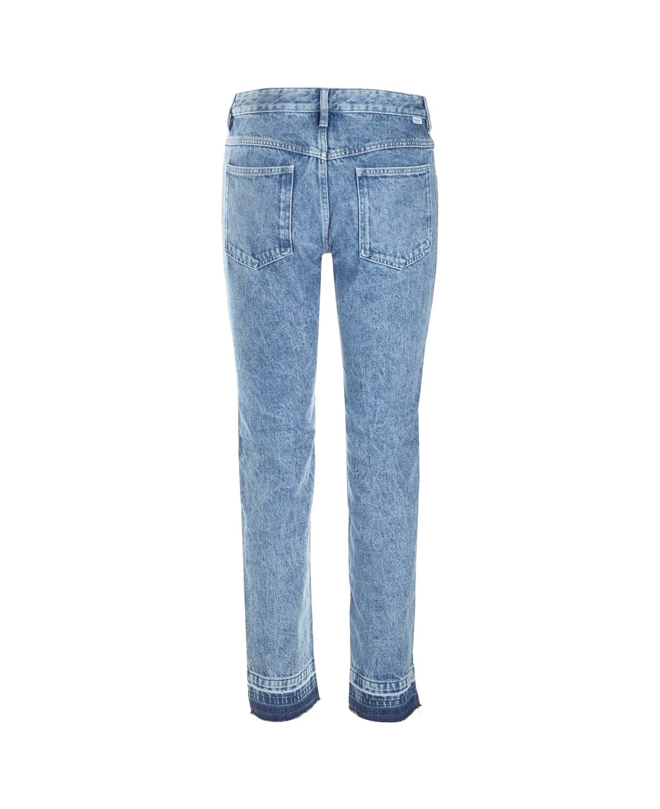 Blue Cotton Sulanoa Jeans - 2