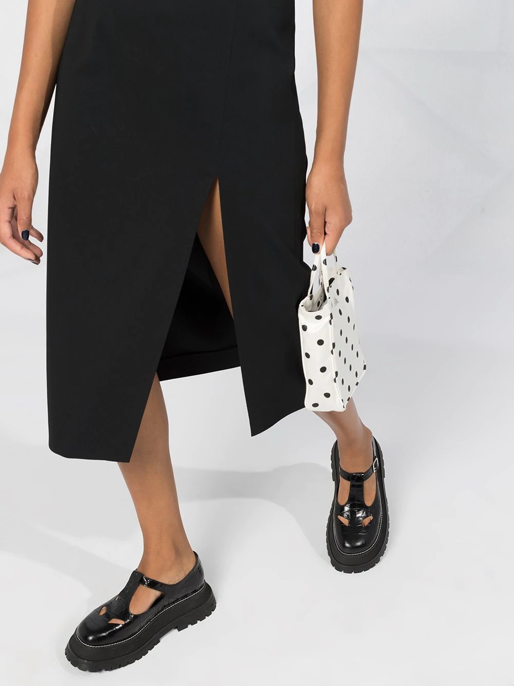 side slit midi skirt - 5