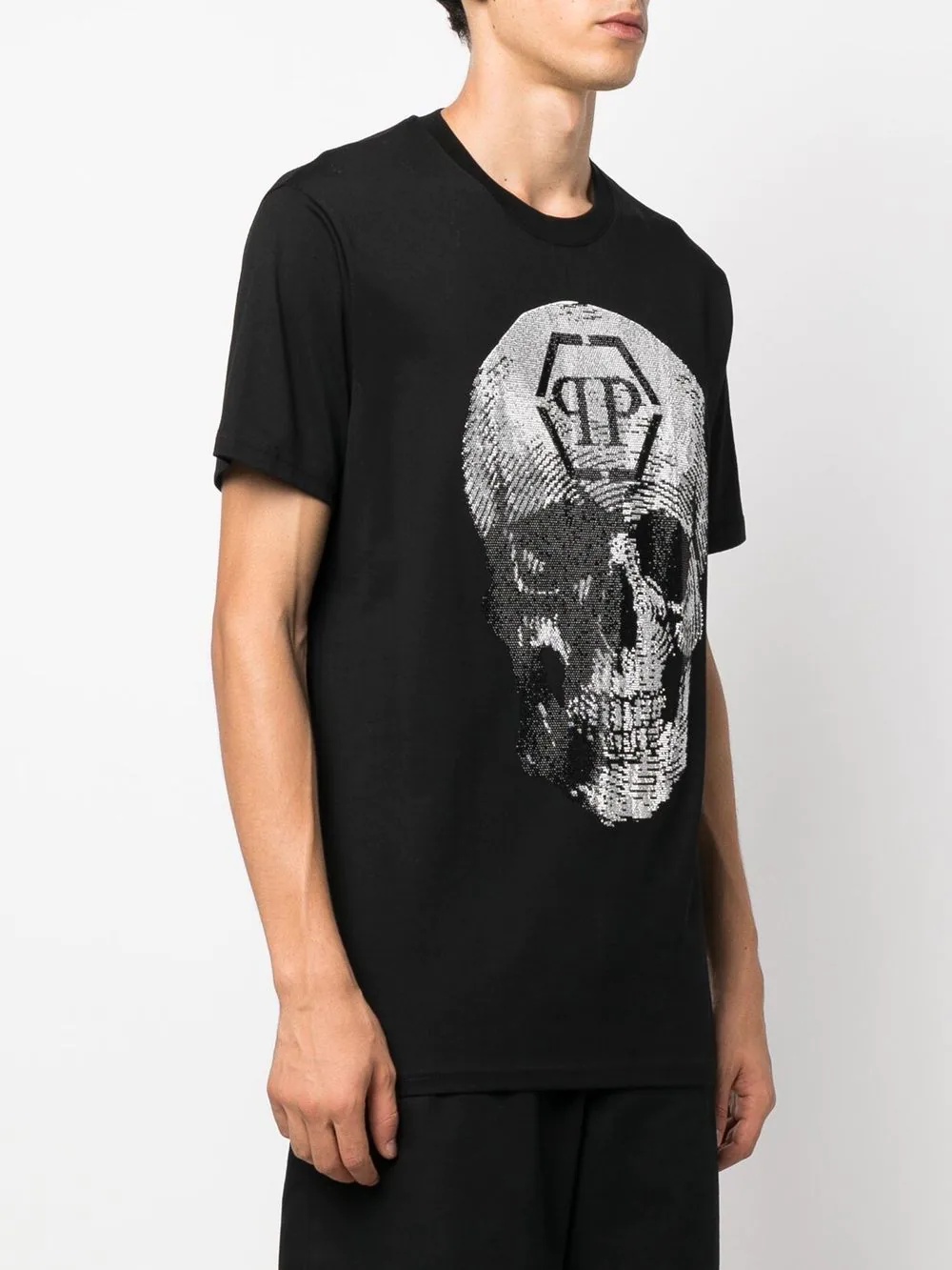 SS skull print T-shirt - 3