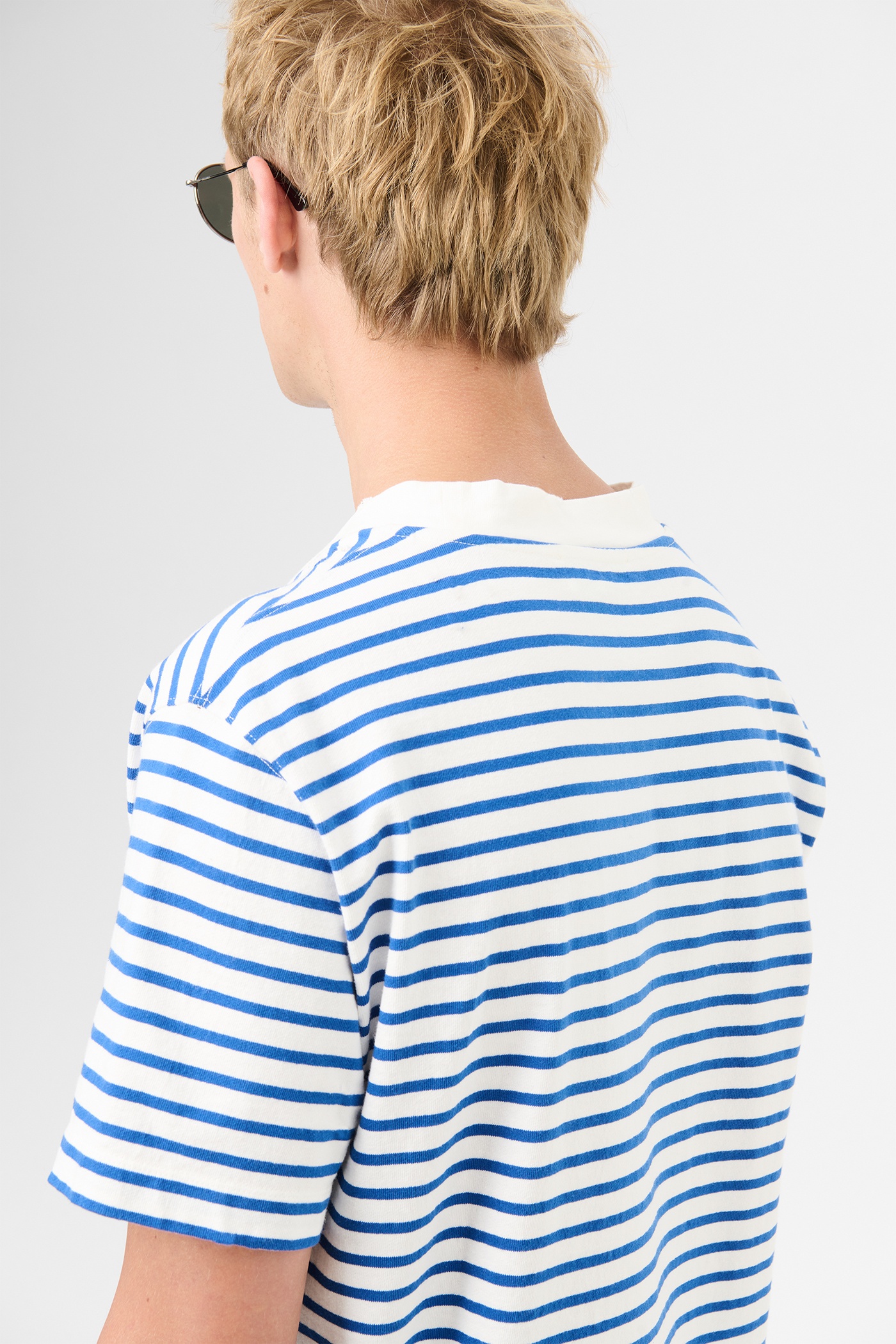 Bliss T-shirt Genova Stripe Rough Cotton - 5