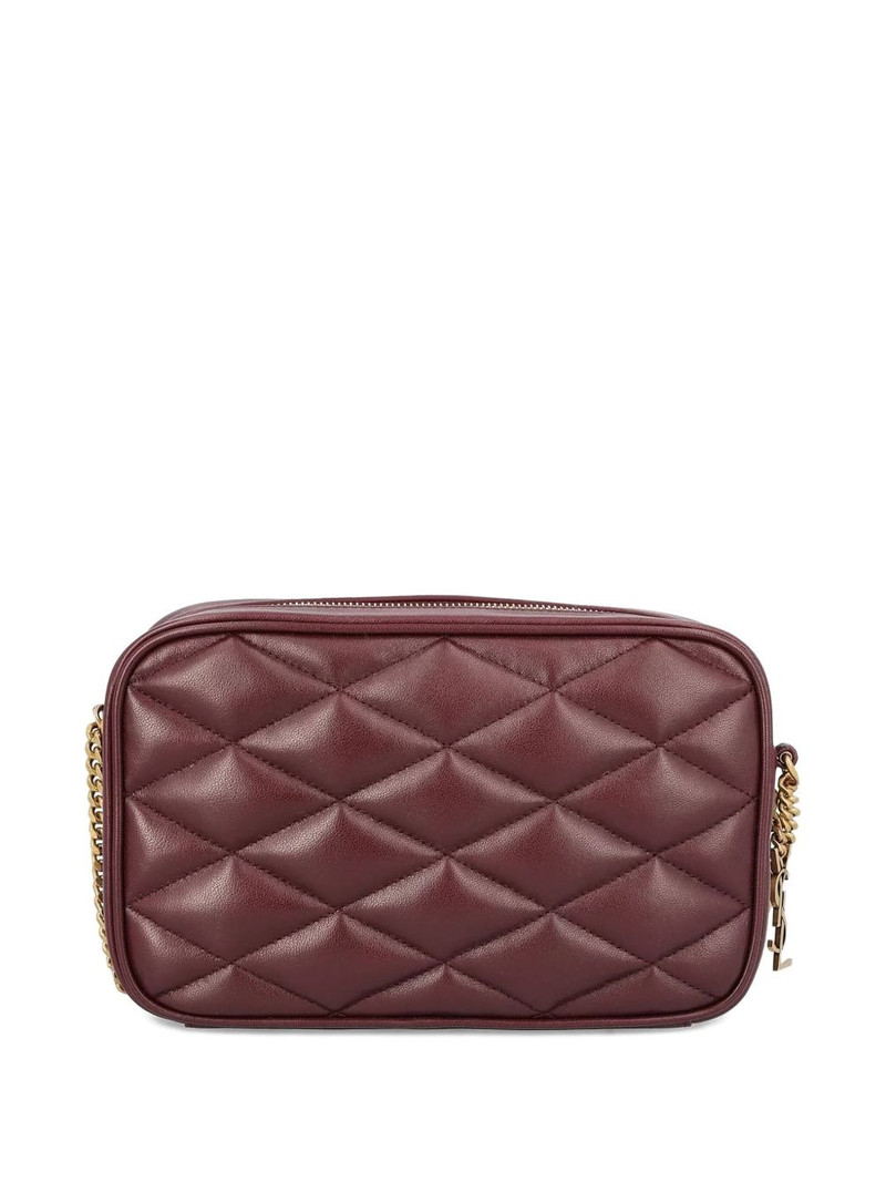 SAINT LAURENT quilted leather shoulder bag outlook