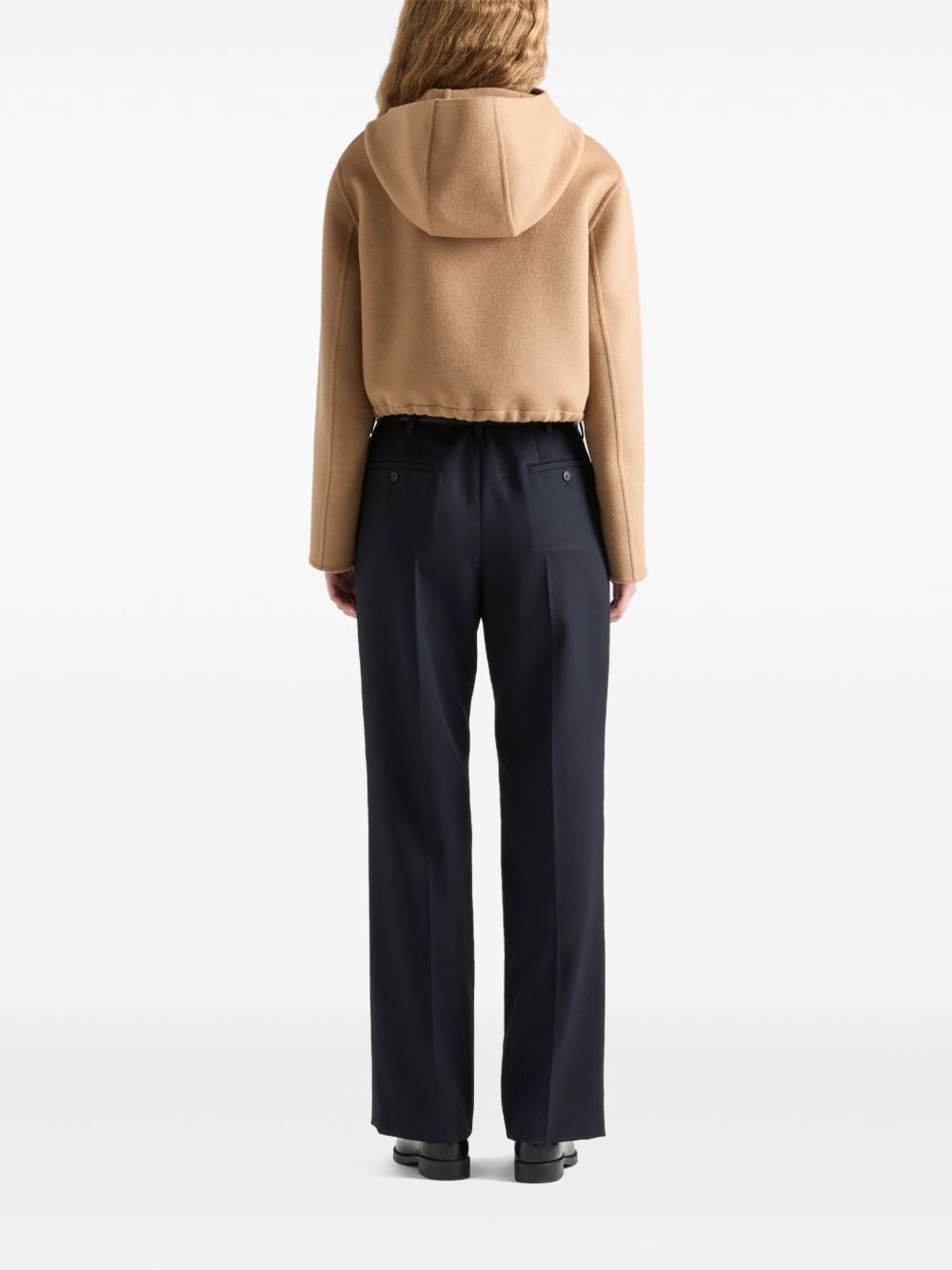 triangle-logo blouson jacket - 3
