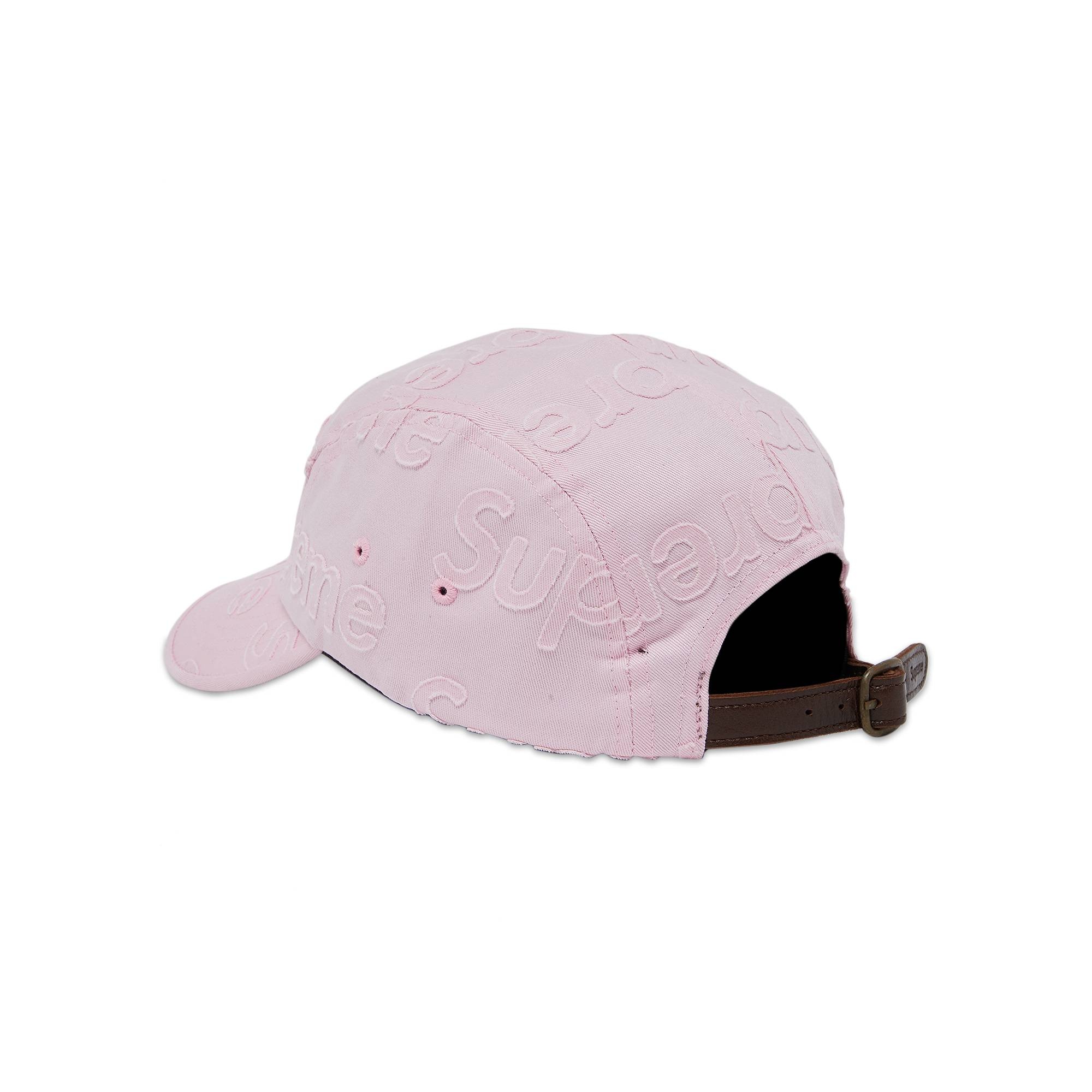 Supreme Lasered Twill Camp Cap 'Pink' - 3