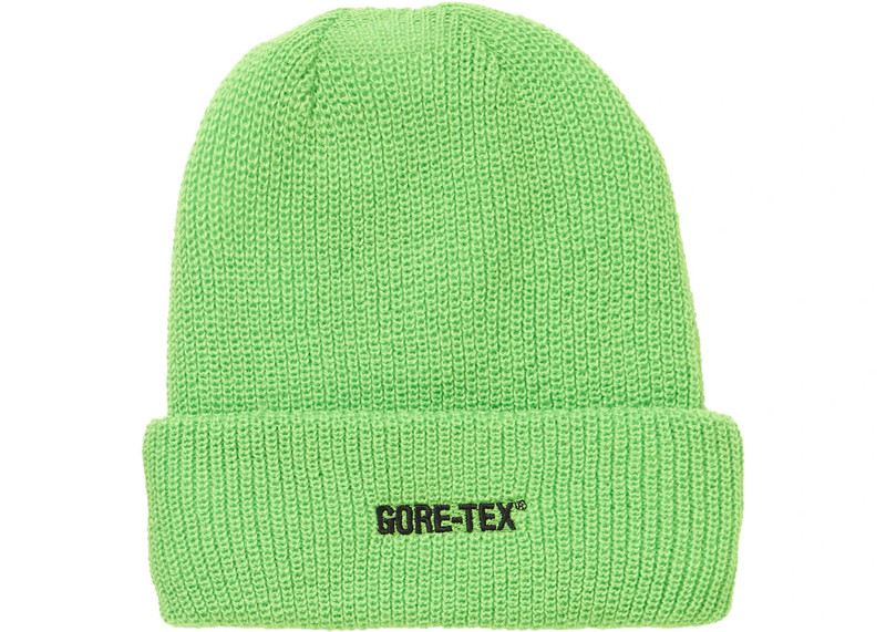 Supreme Supreme GORE-TEX Beanie Lime outlook
