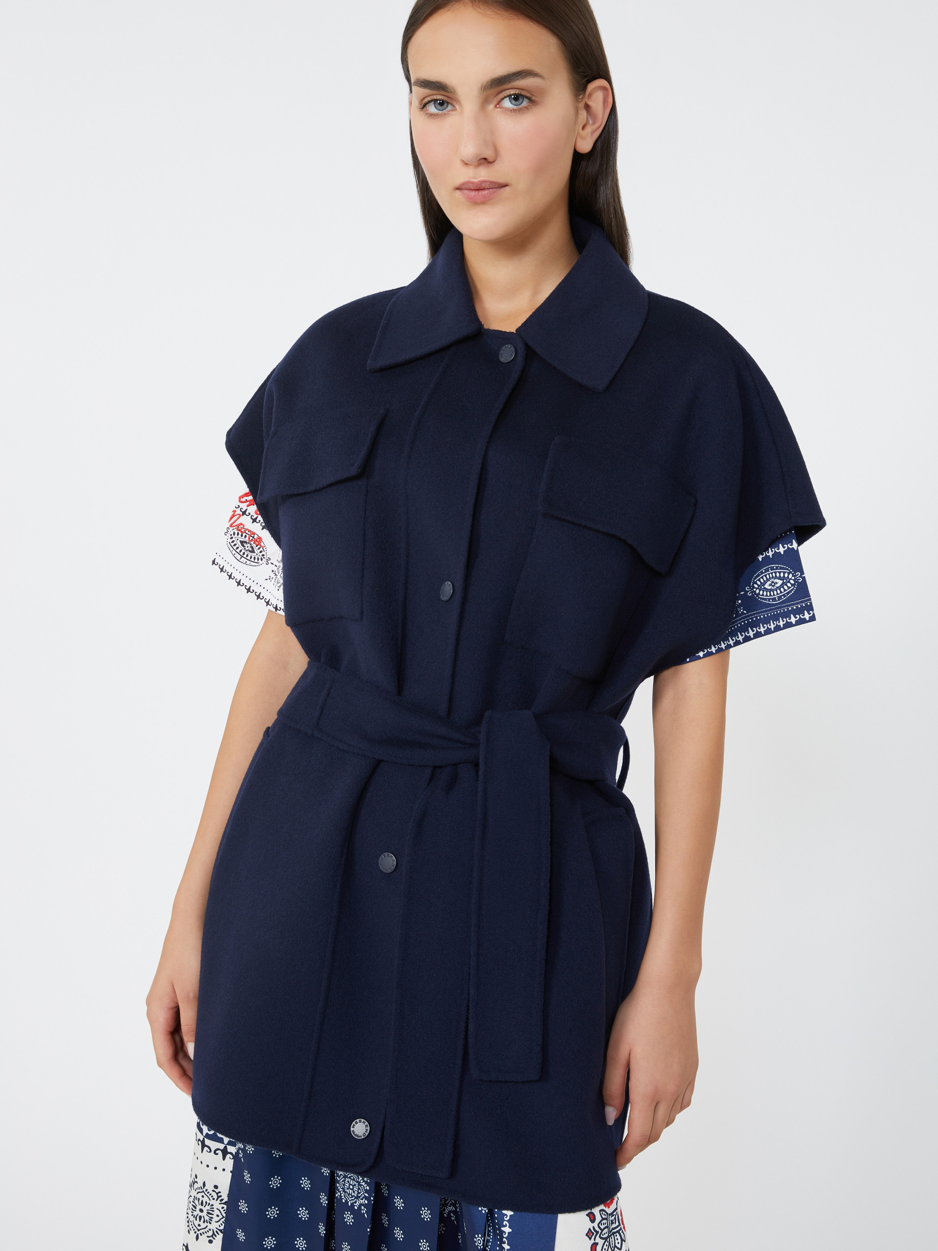 ELEGIA Wool-blend fabric jacket - 5