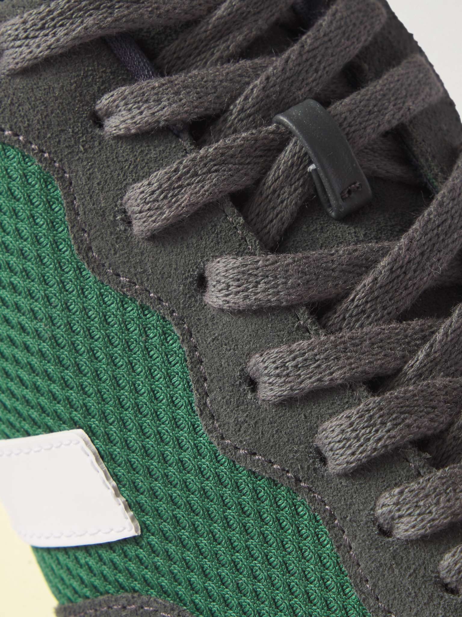 Rio Branco Leather and Rubber-Trimmed Alveomesh and Suede Sneakers - 6