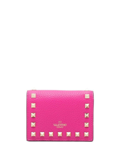 Valentino Rockstud compact wallet outlook