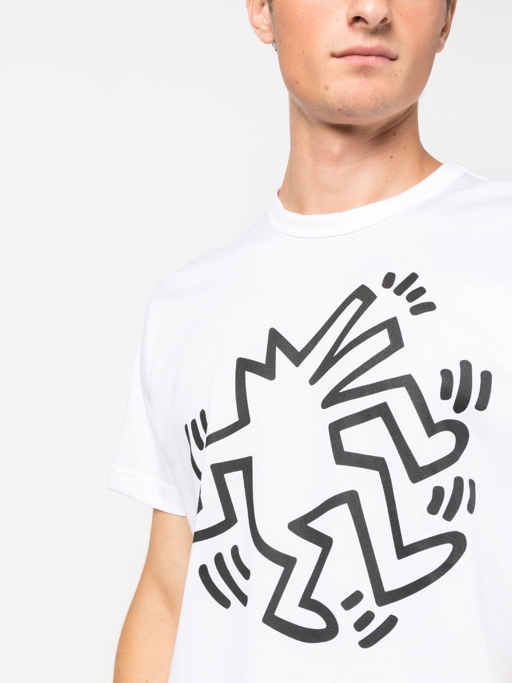 x Keith Haring graphic-print T-shirt - 5