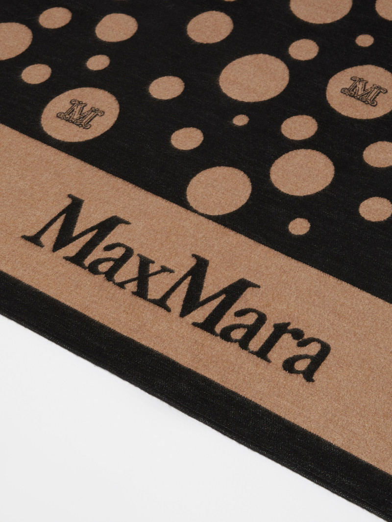 Max Mara MAESTA Jacquard silk stole outlook