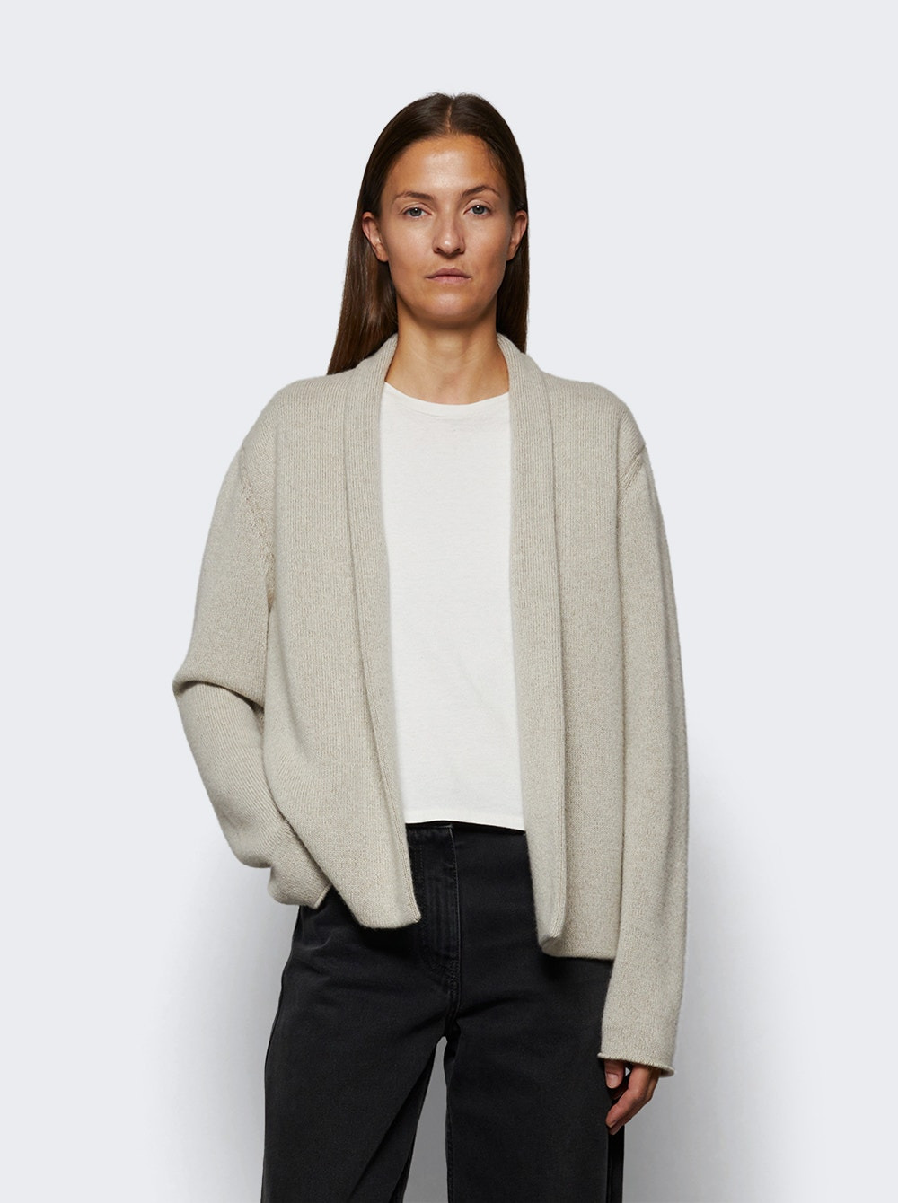 Leriko Cardigan Ebe Ecru And Beige - 2