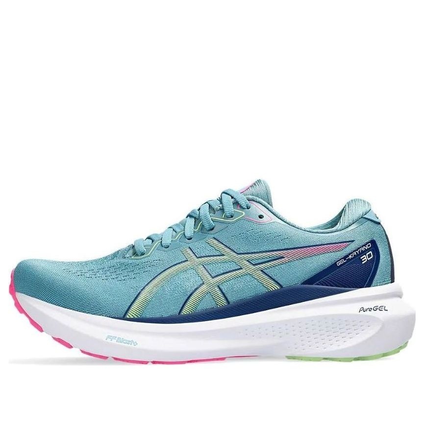 (WMNS) ASICS Gel Kayano 30 'Gris Blue Lime Green' 1012B357-402 - 1