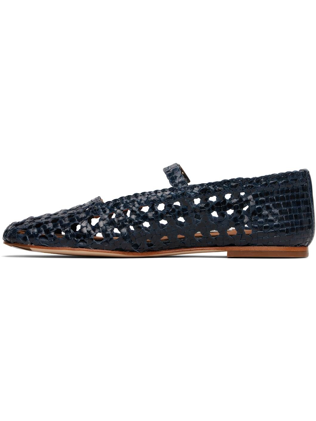 Navy Yeida Ballerina Flats - 3
