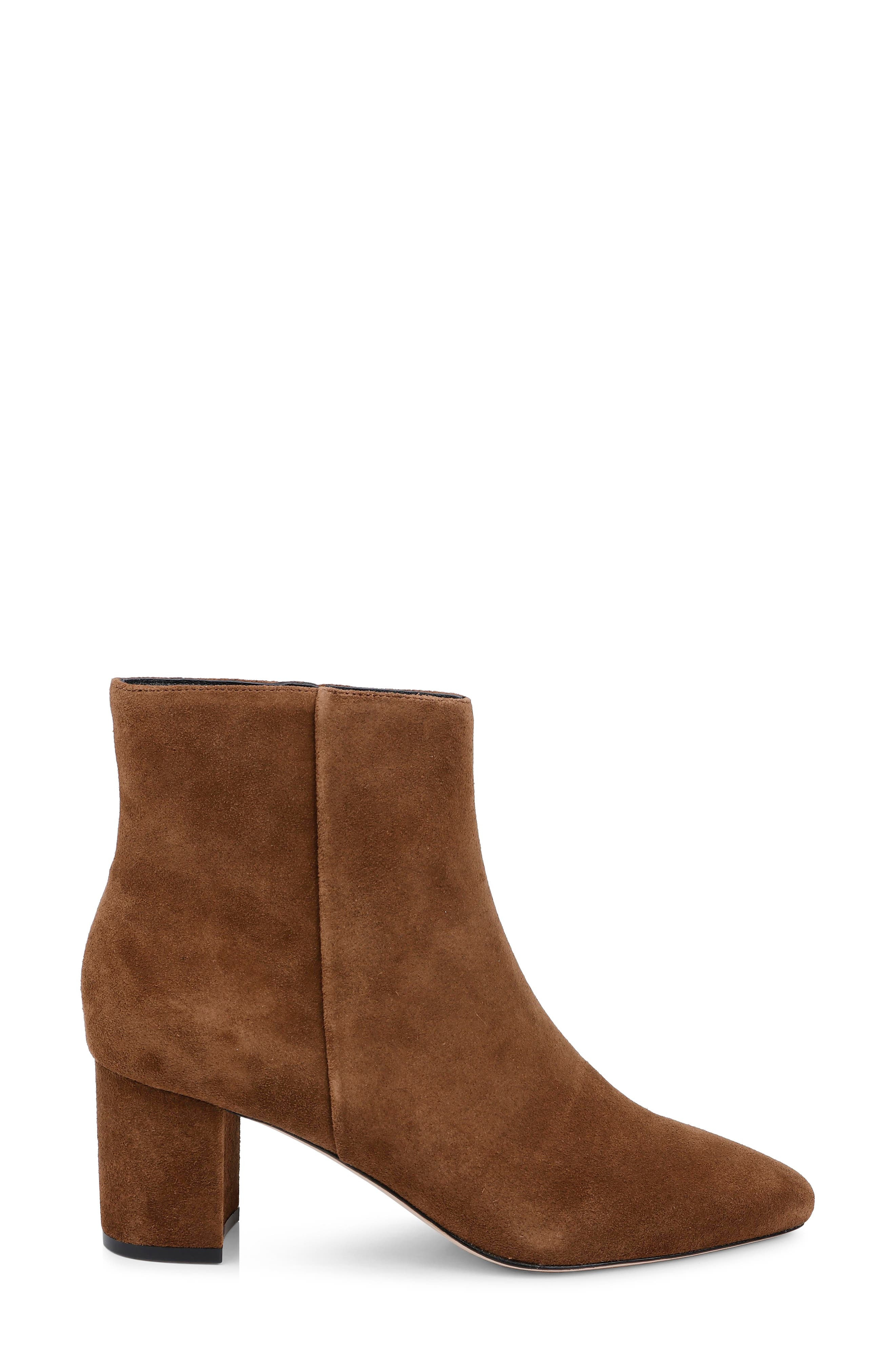 L'AGENCE Melanie Bootie in Caramel Suede at Nordstrom - 3