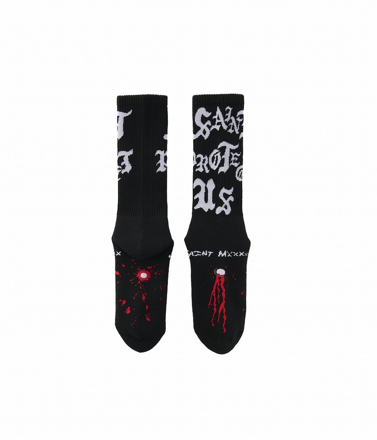 SAINT PROTECT SOCKS (BLACK) - 2