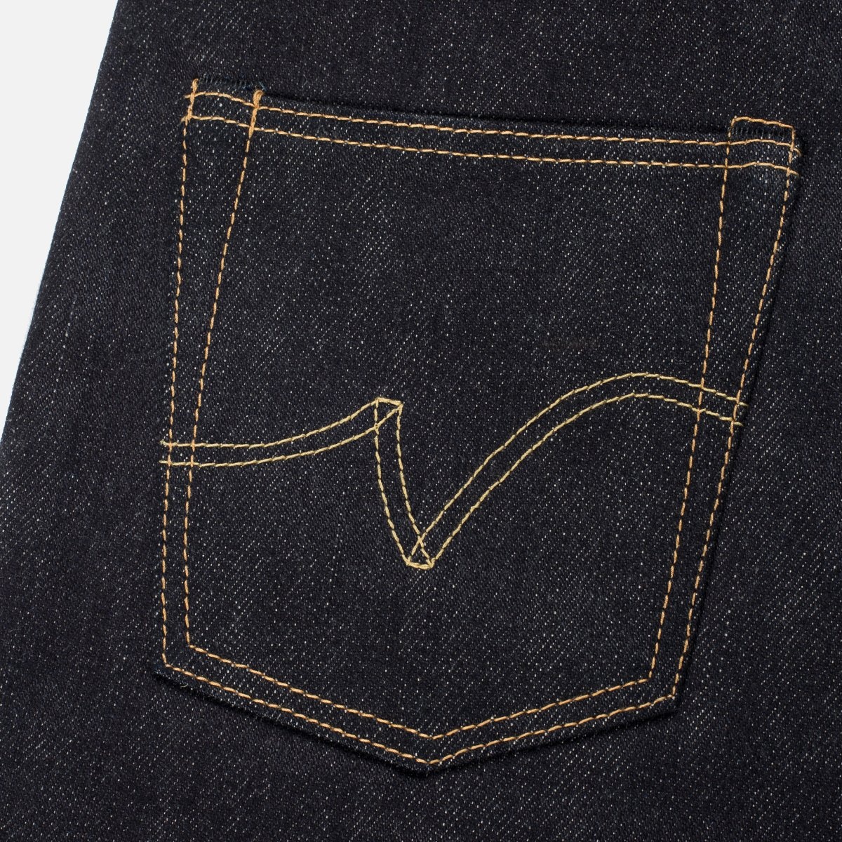 IH-777-XHS 25oz Selvedge Denim Slim Tapered Cut Jeans - Indigo - 7