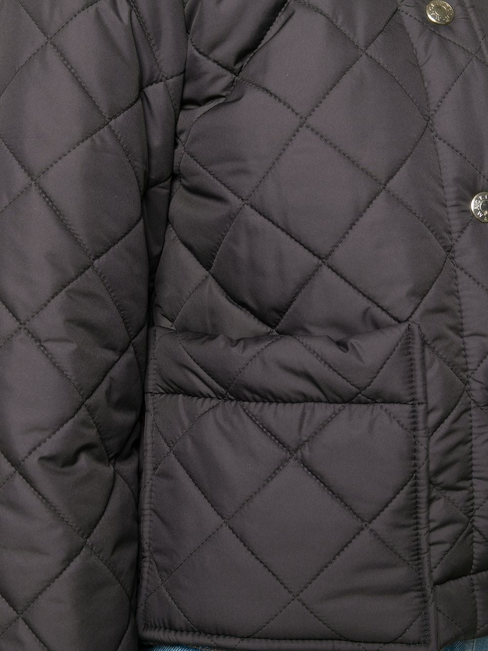 KEISS Black Quilted Jacket | LQ-1003 - 5