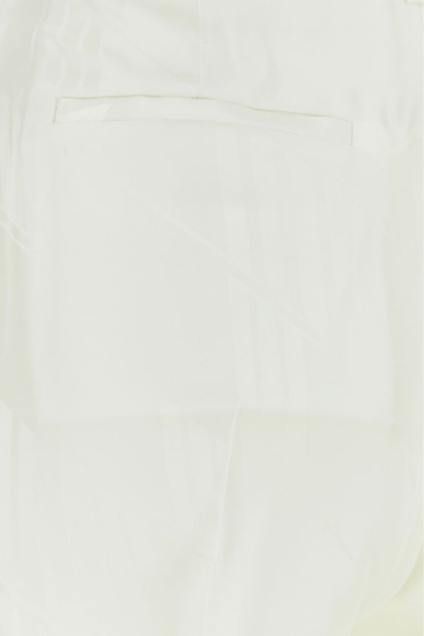 パンツ THE ATTICO White Satin Jagger Pant THE ATTICO White satin Jagger pant | gebnegozionline