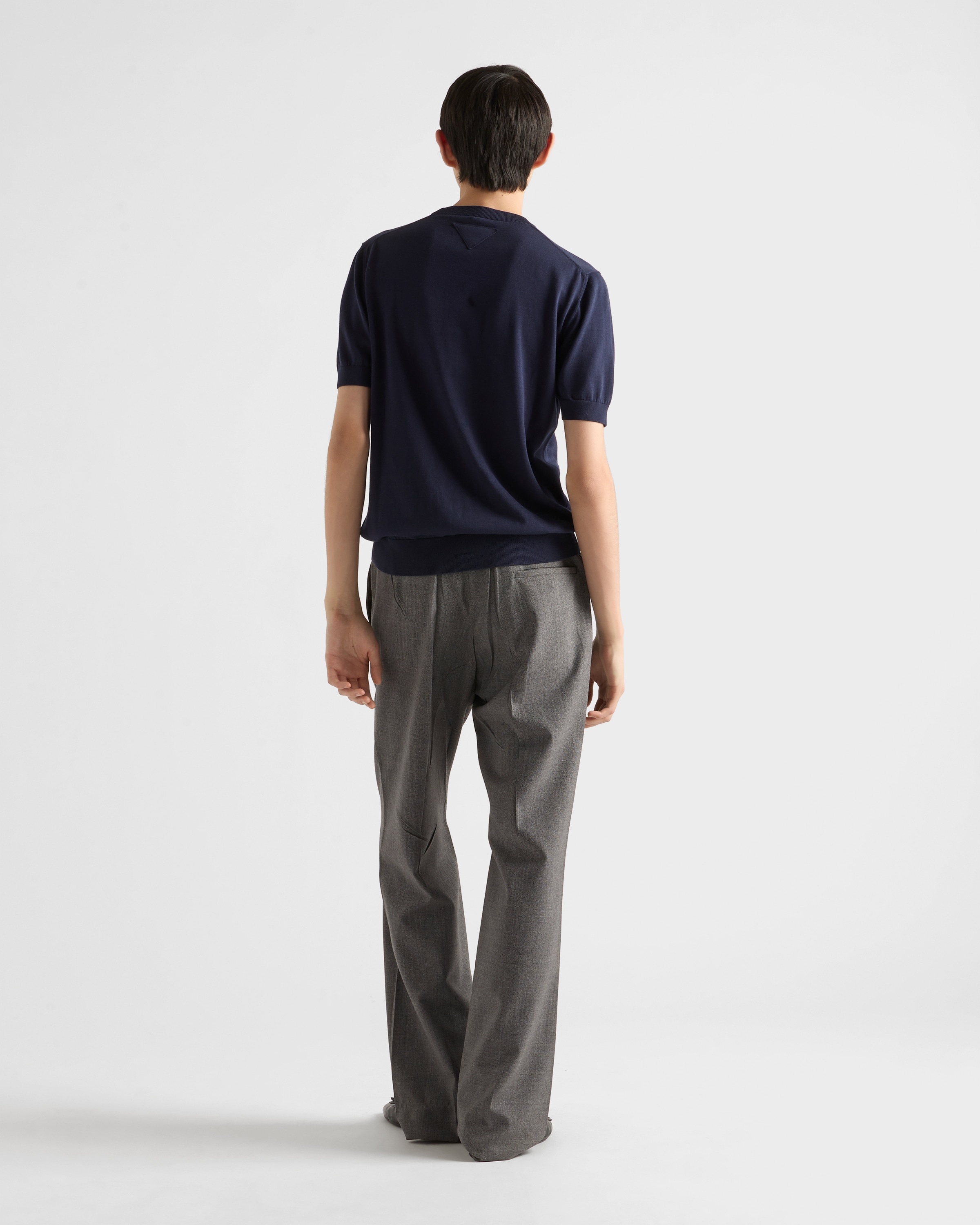 Cotton crew-neck sweater - 5