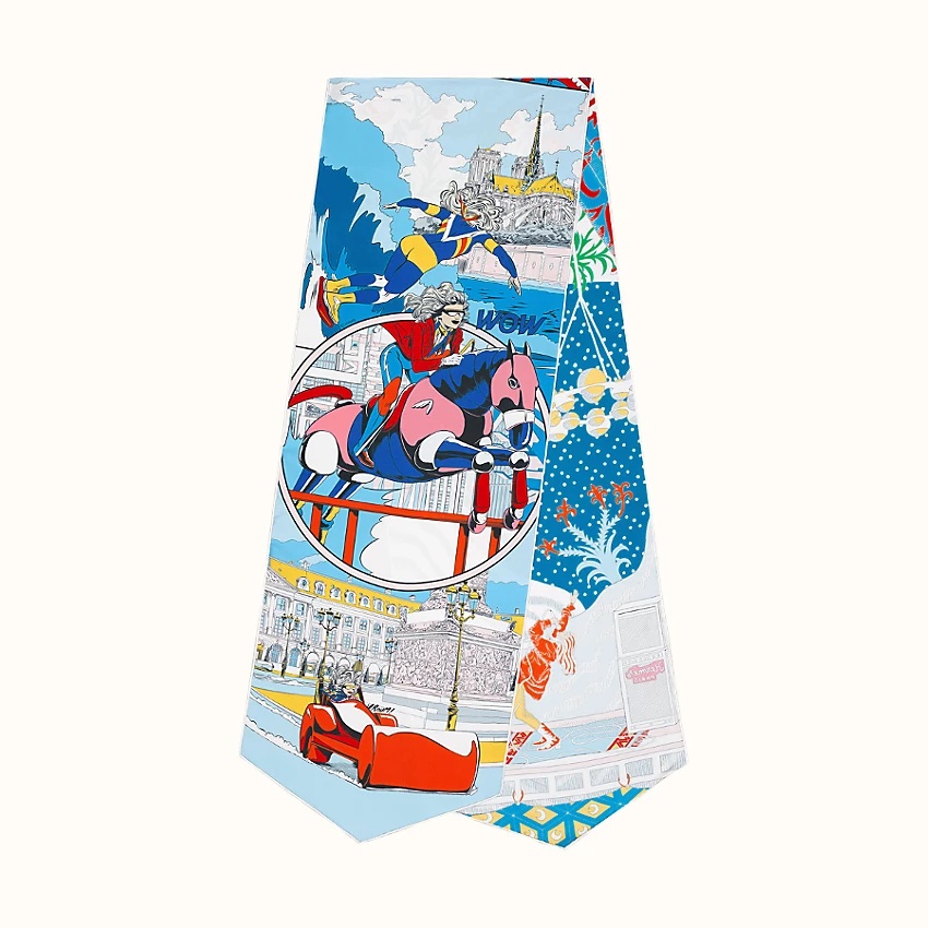 Le Premier Chant, Wow ! silk muffler - 3