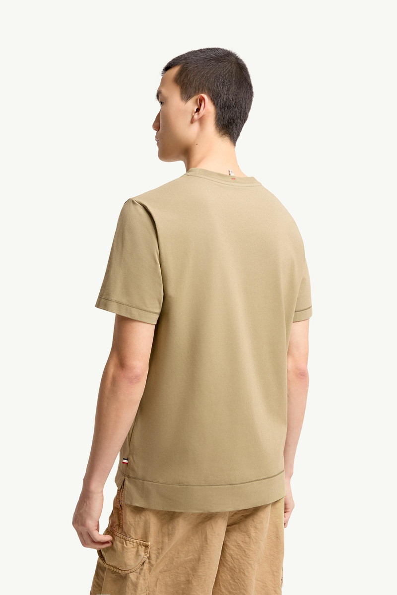 Logo Patch Cotton Blend T-Shirt (Three Pack) 5