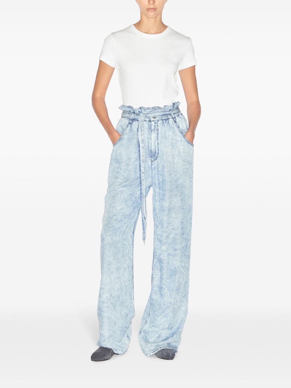 Priana chambray trousers - 2