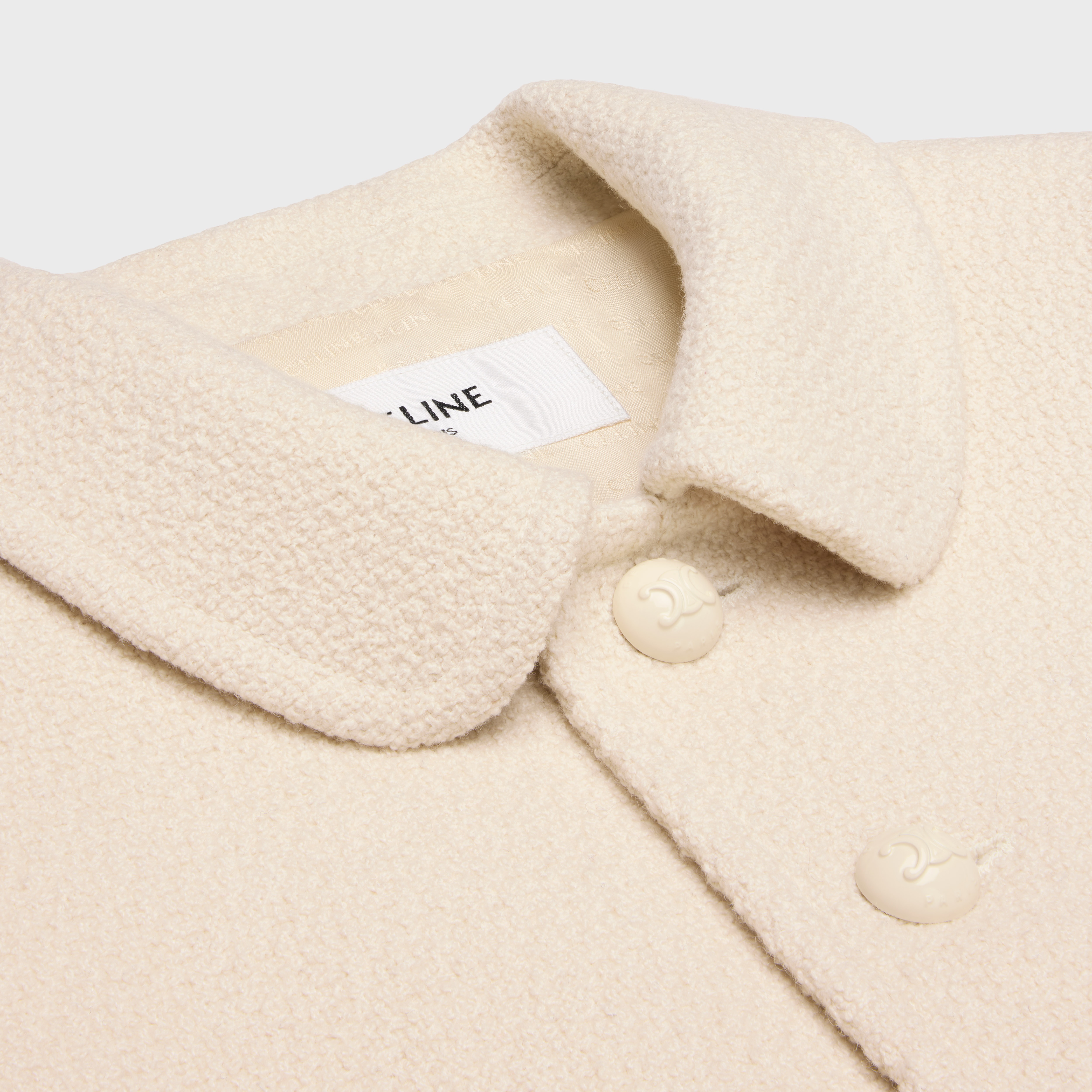 ジャケット VERNEUIL JACKET IN CASHMERE TWEED 2V87V280Z.01EM CELINE Verneuil Tweed Jacket - POIZON