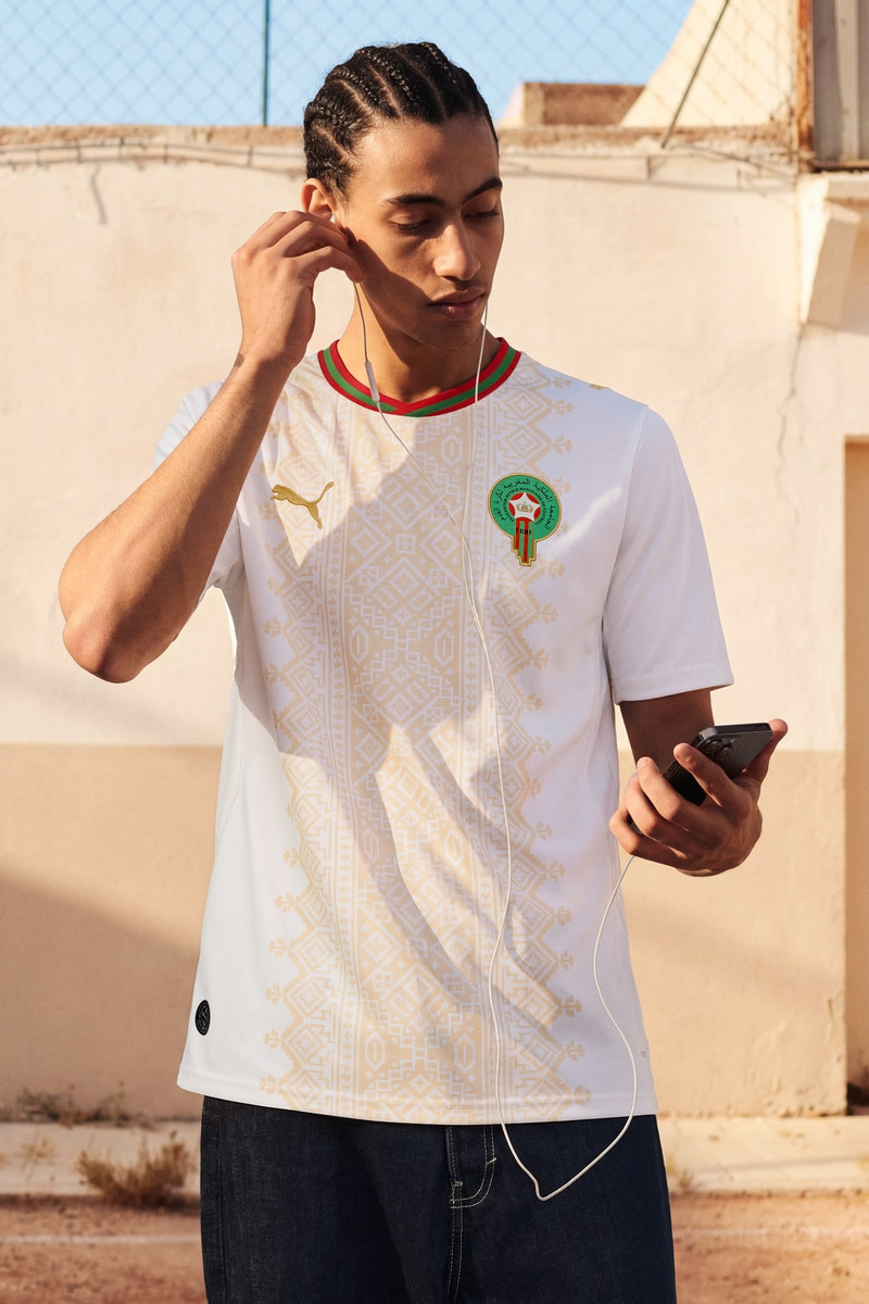 PUMA Morocco Away Men's Soccer Jersey outlook