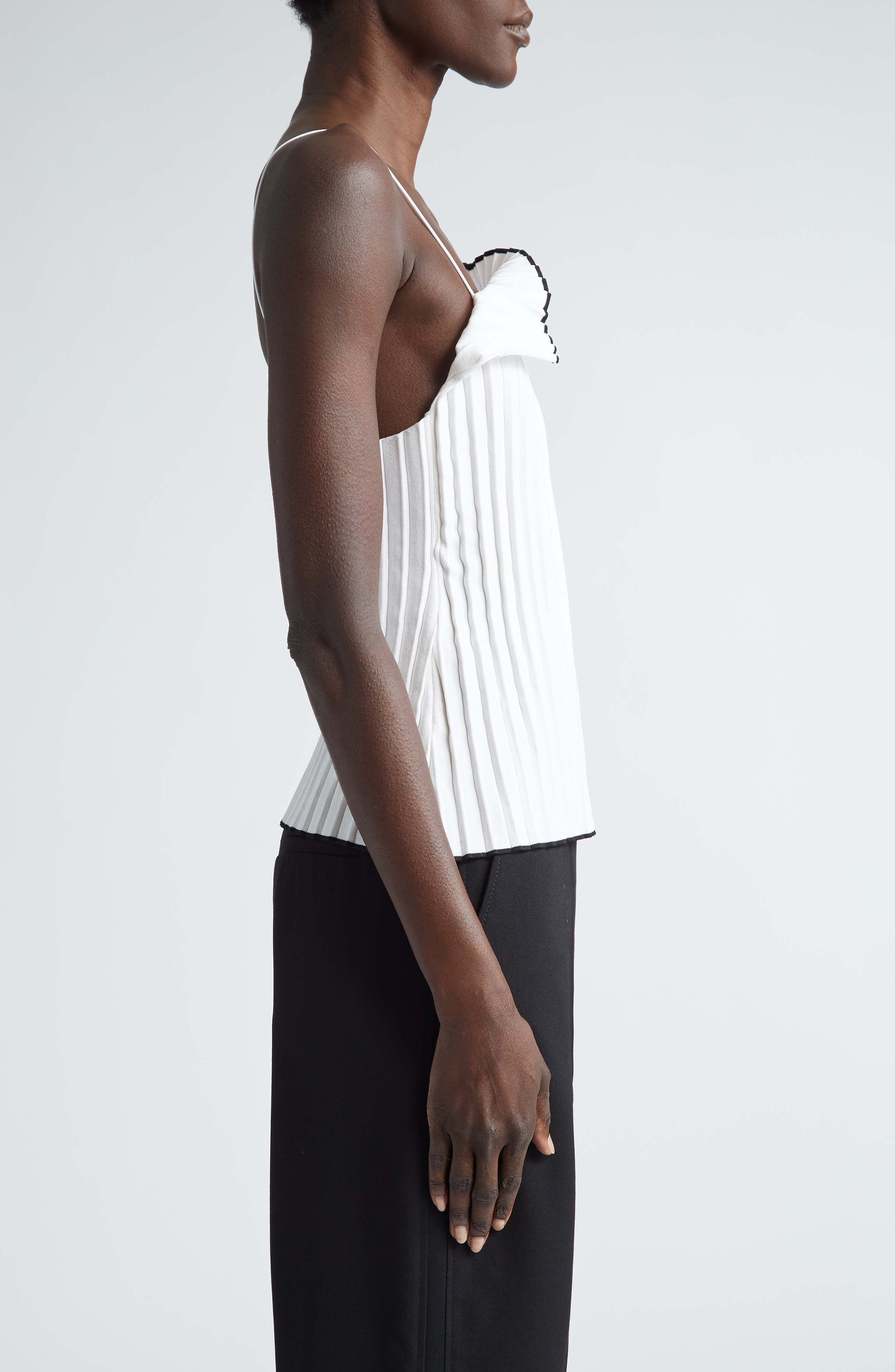 Le Haut Maille Plissé Folded Camisole - 4