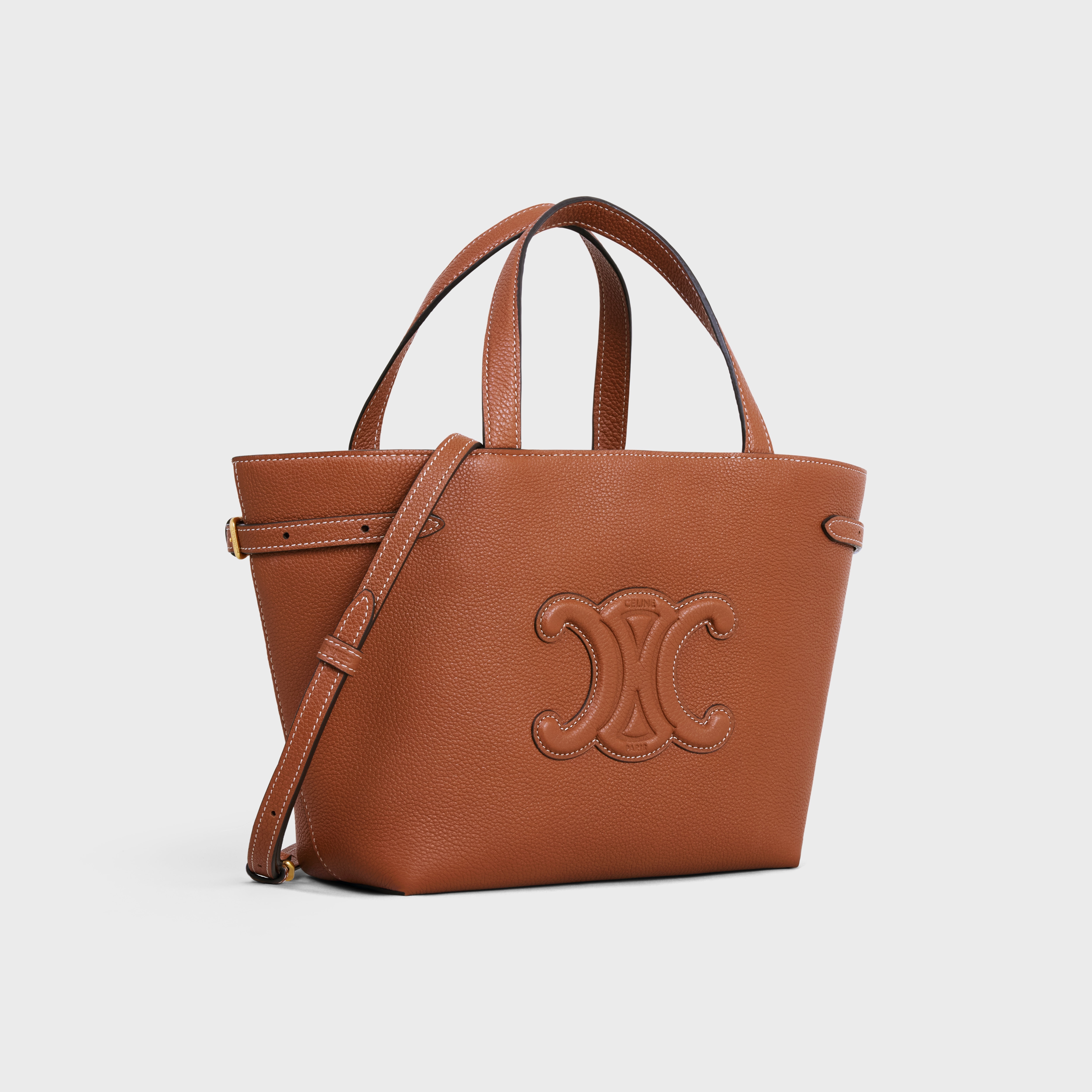 CELINE MINI CABAS ANAIS CUIR TRIOMPHE in Grained calfskin