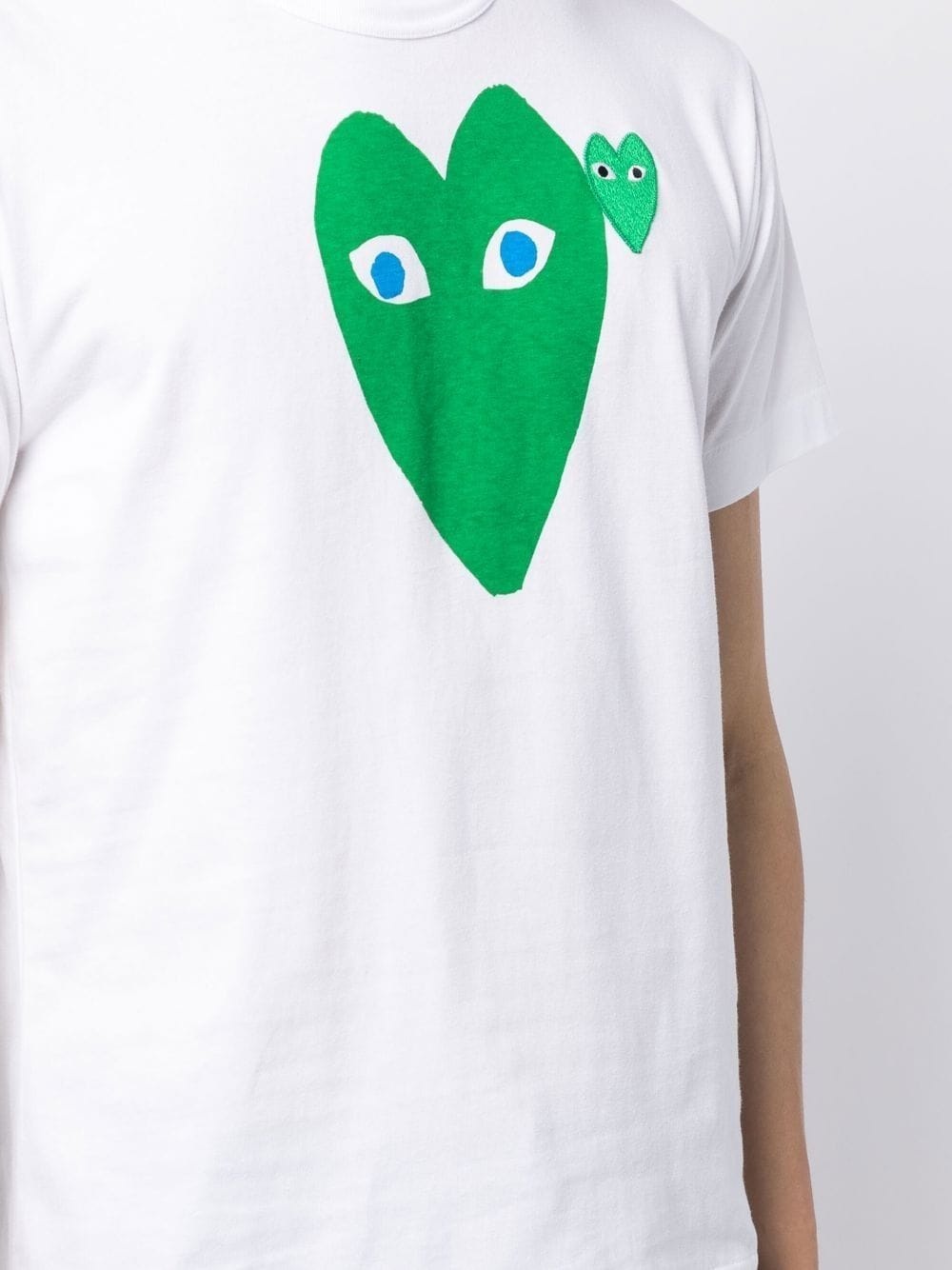 heart-print cotton T-shirt - 5