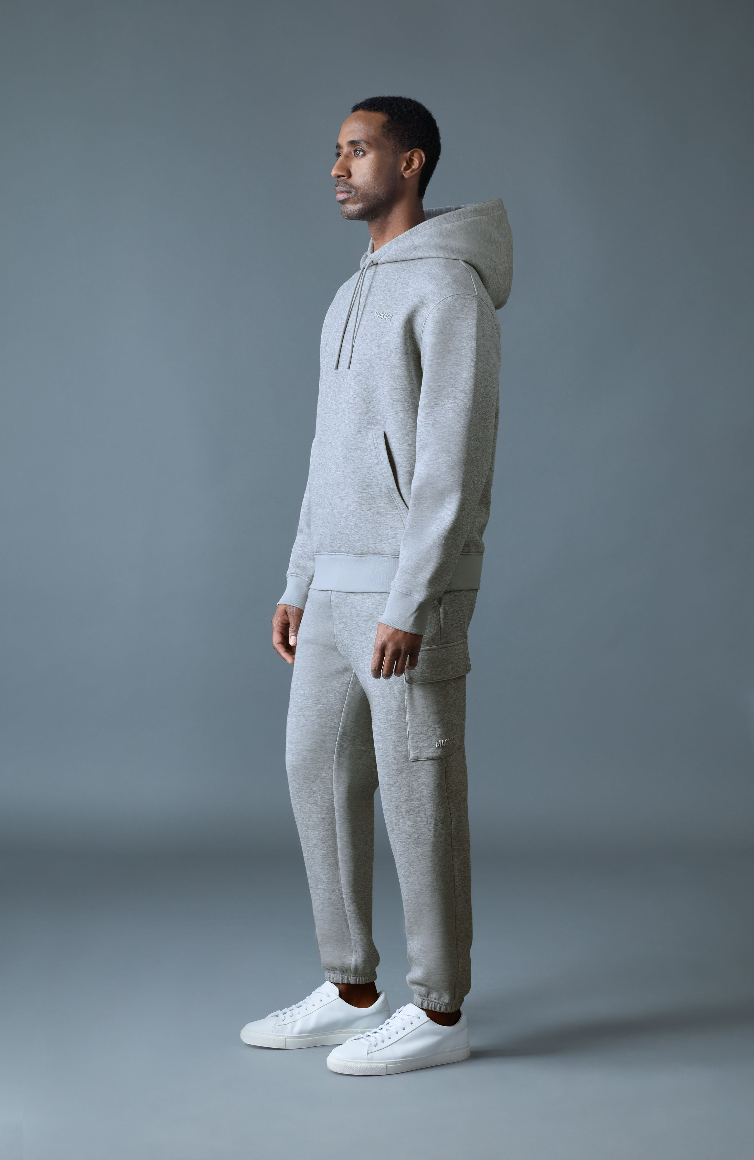 KRYSTIAN Double-face Jersey hoodie - 3