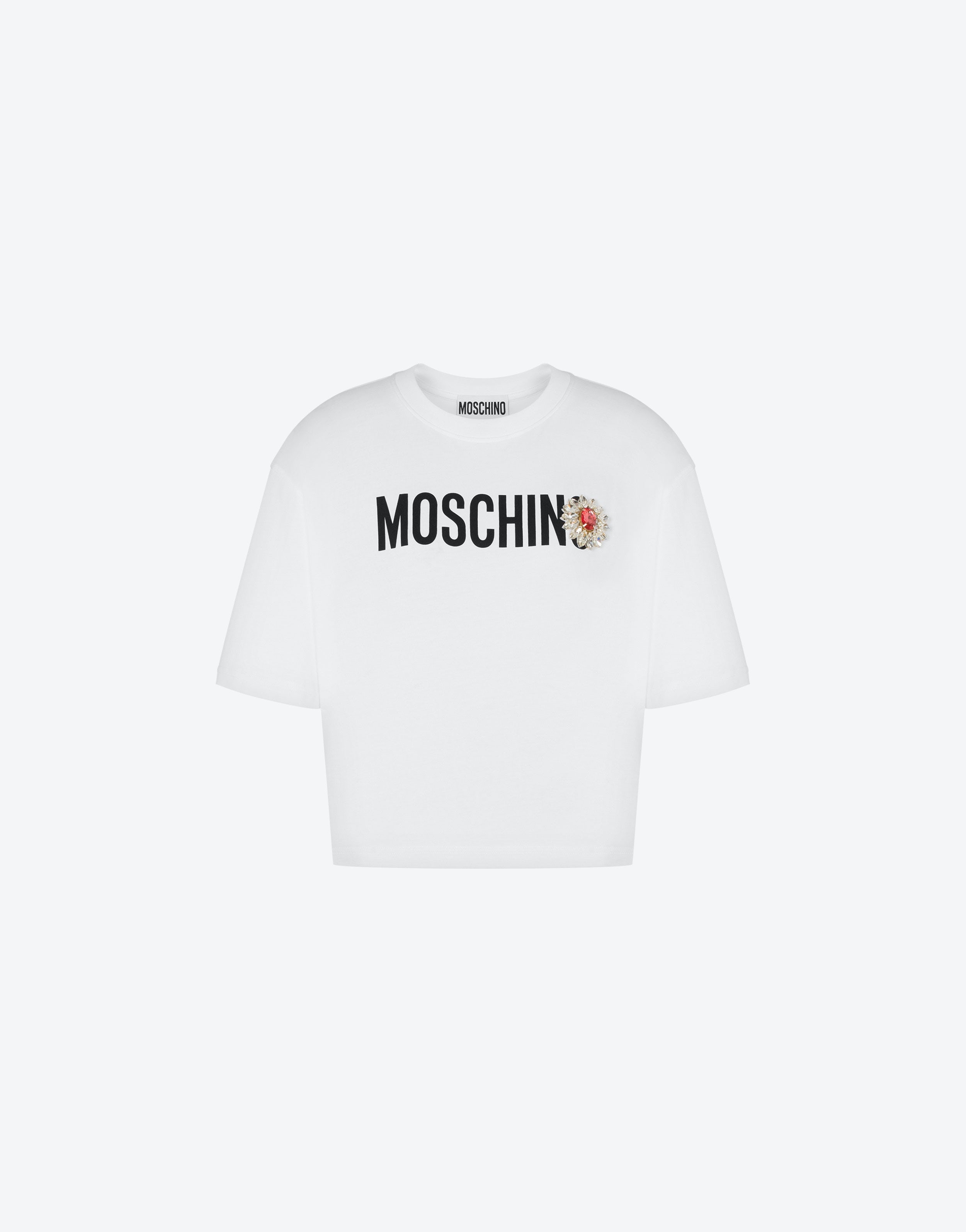 JEWEL LOGO ORGANIC JERSEY CROP T-SHIRT - 1