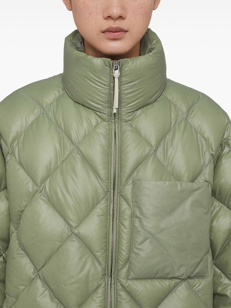 diamond-quilted puffer jacket 5