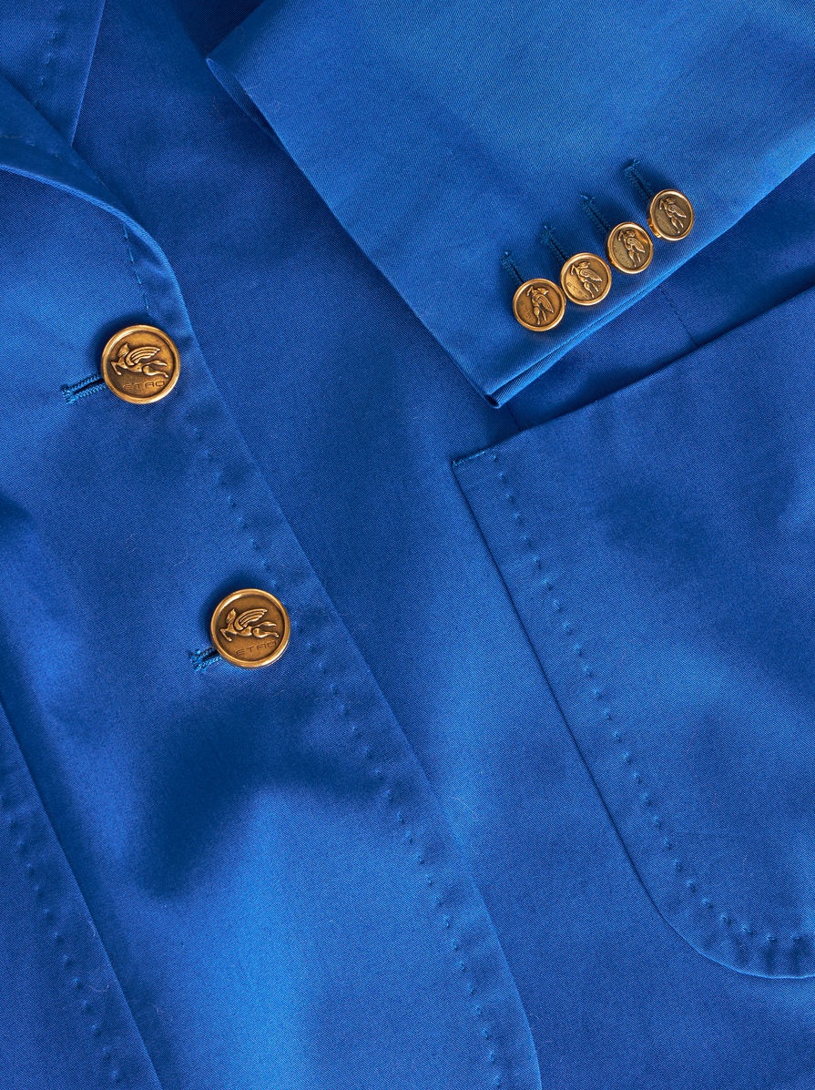 STRETCH JACKET WITH PEGASO BUTTONS - 6