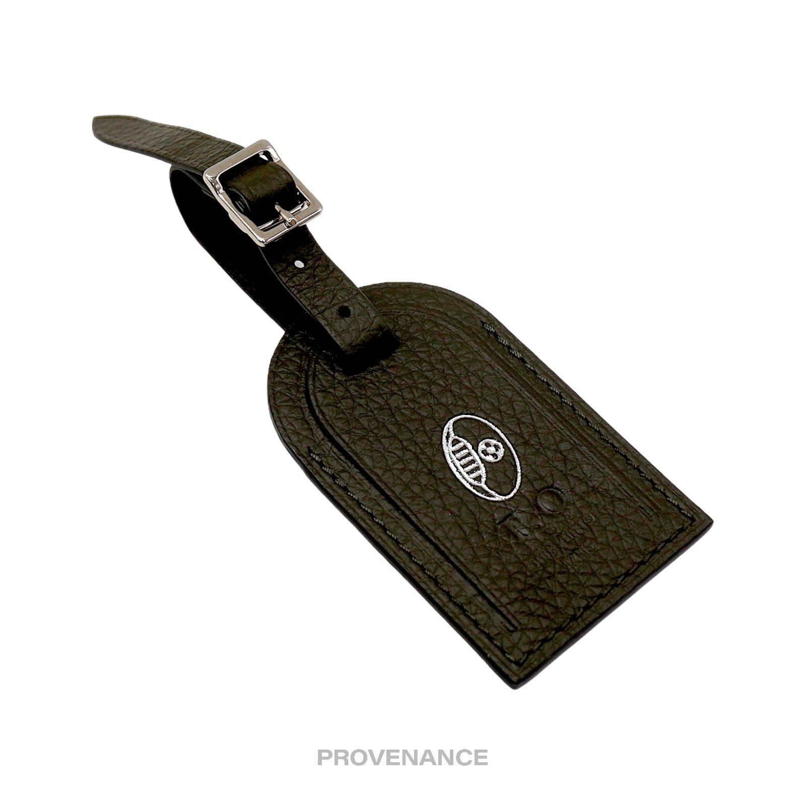Louis Vuitton Luggage Tag - Olive Green Taurillon Leather - 4