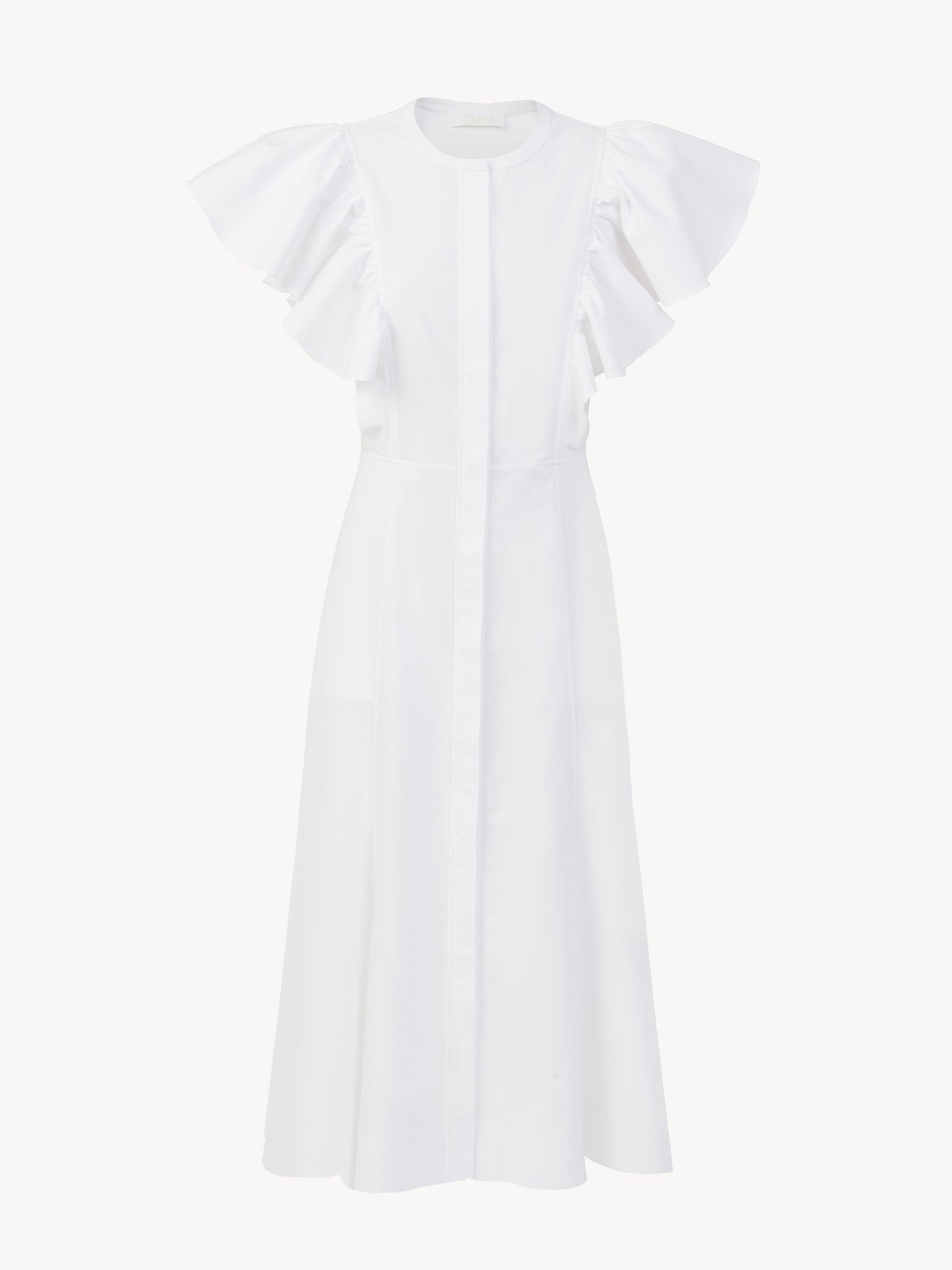 WING-SLEEVE SHIRT DRESS - 3