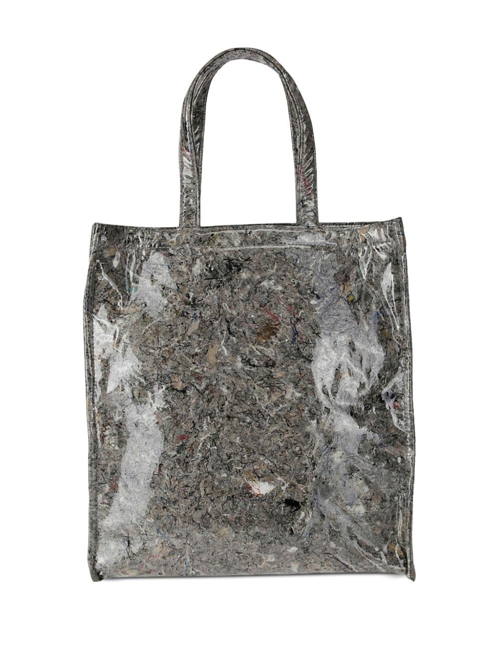 abstract-print tote bag - 2