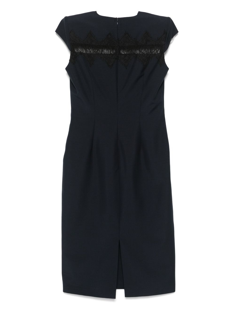 tailored pencil midi dress - 2