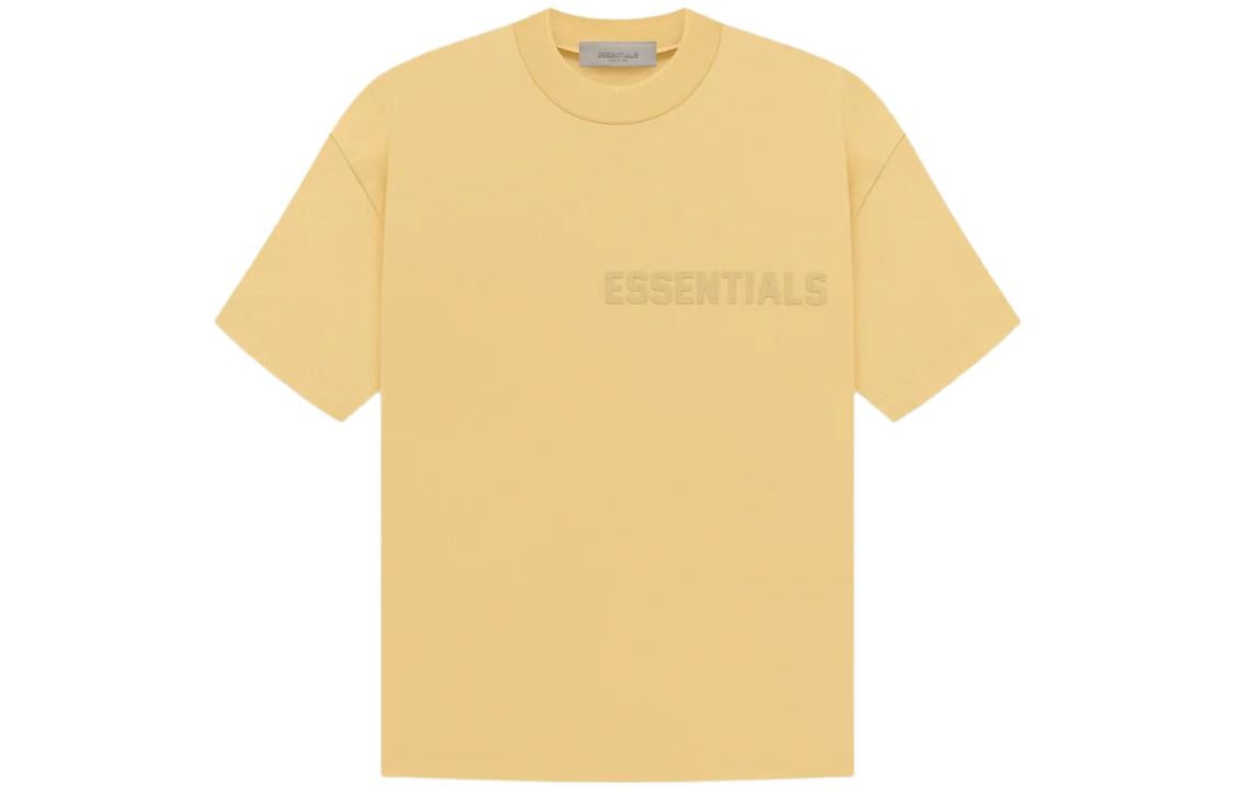 Fear of God Essentials SS23 Logo Tee 'Light Tuscan' 125BT222002F - 2