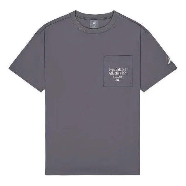 New Balance Graphic Pocket T-shirt 'Grey' AMT42316-CAS - 1