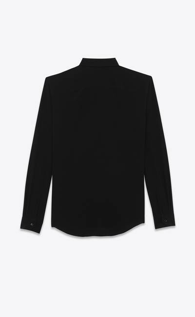 SAINT LAURENT shirt in silk crêpe outlook