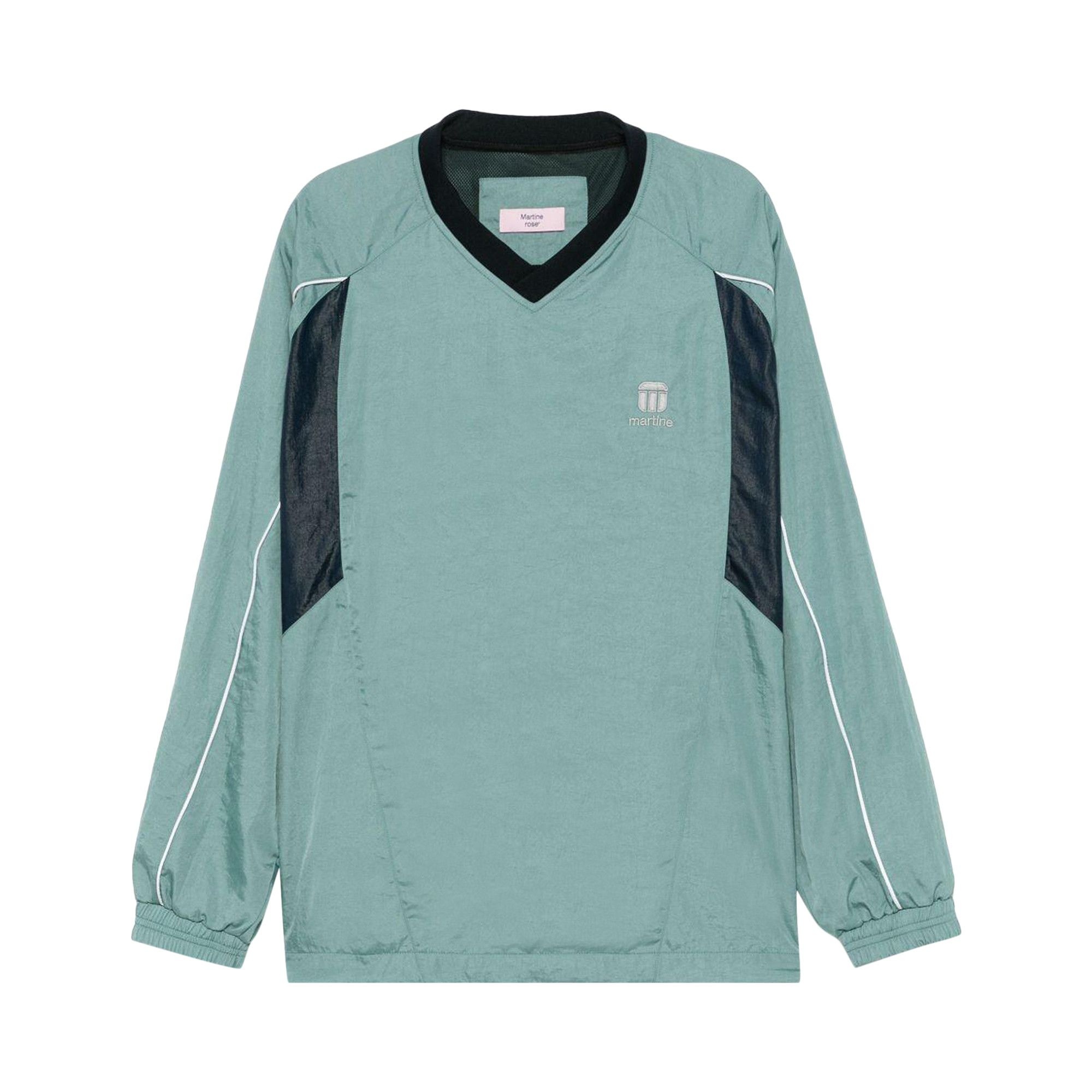 Martine Rose Sports Pullover Sweatshirt 'Green' - 1