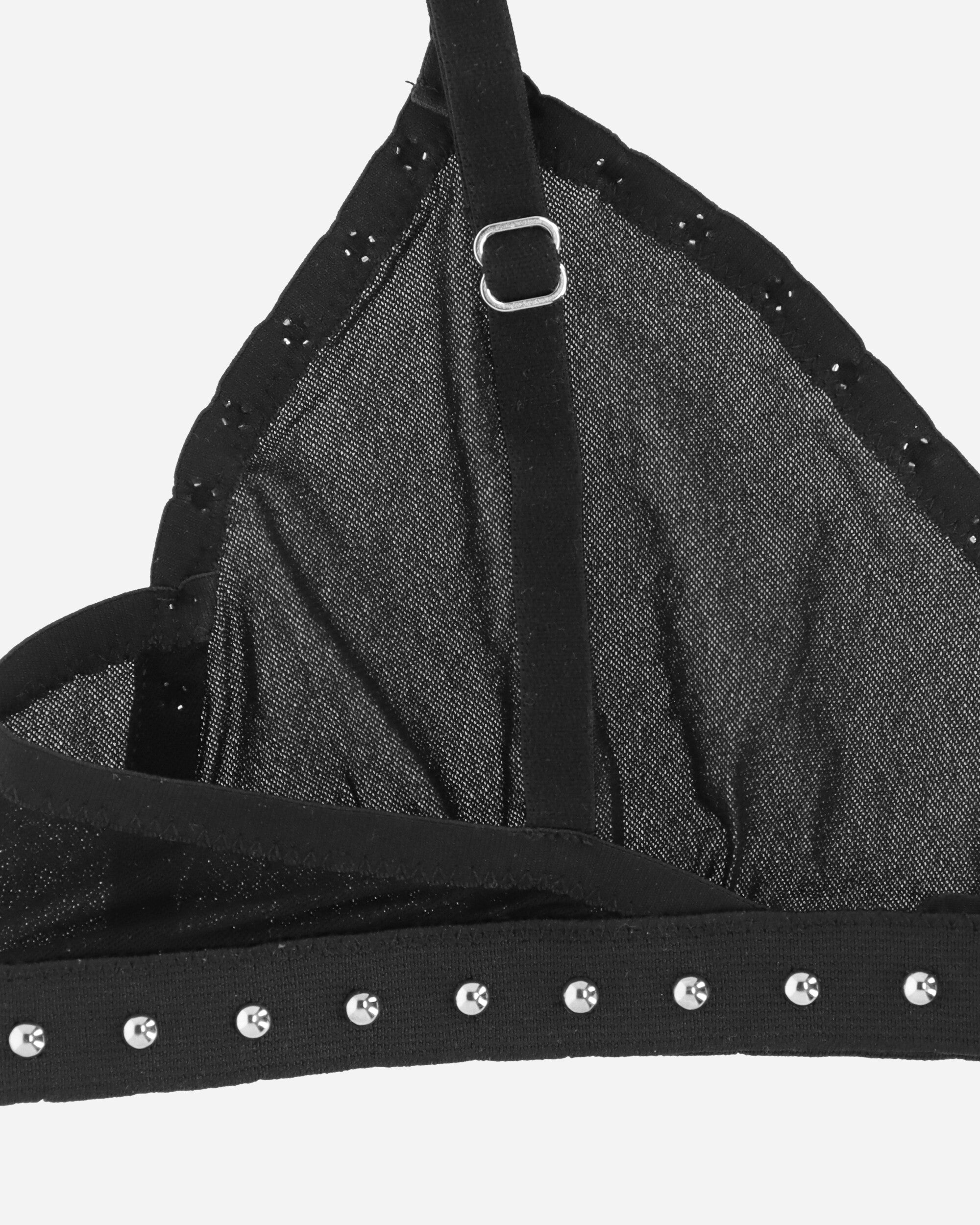 Studded Bra Black - 4