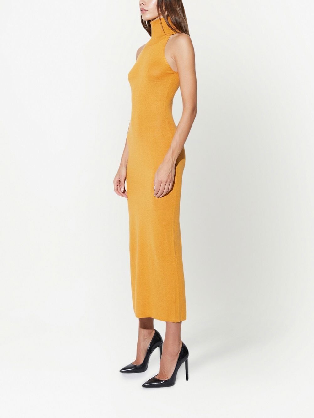Shira midi silk dress - 3
