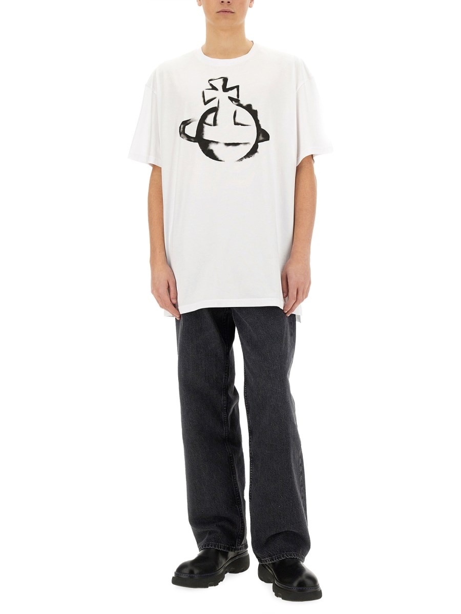 T-SHIRT OVERSIZE STENCIL ORB - 2
