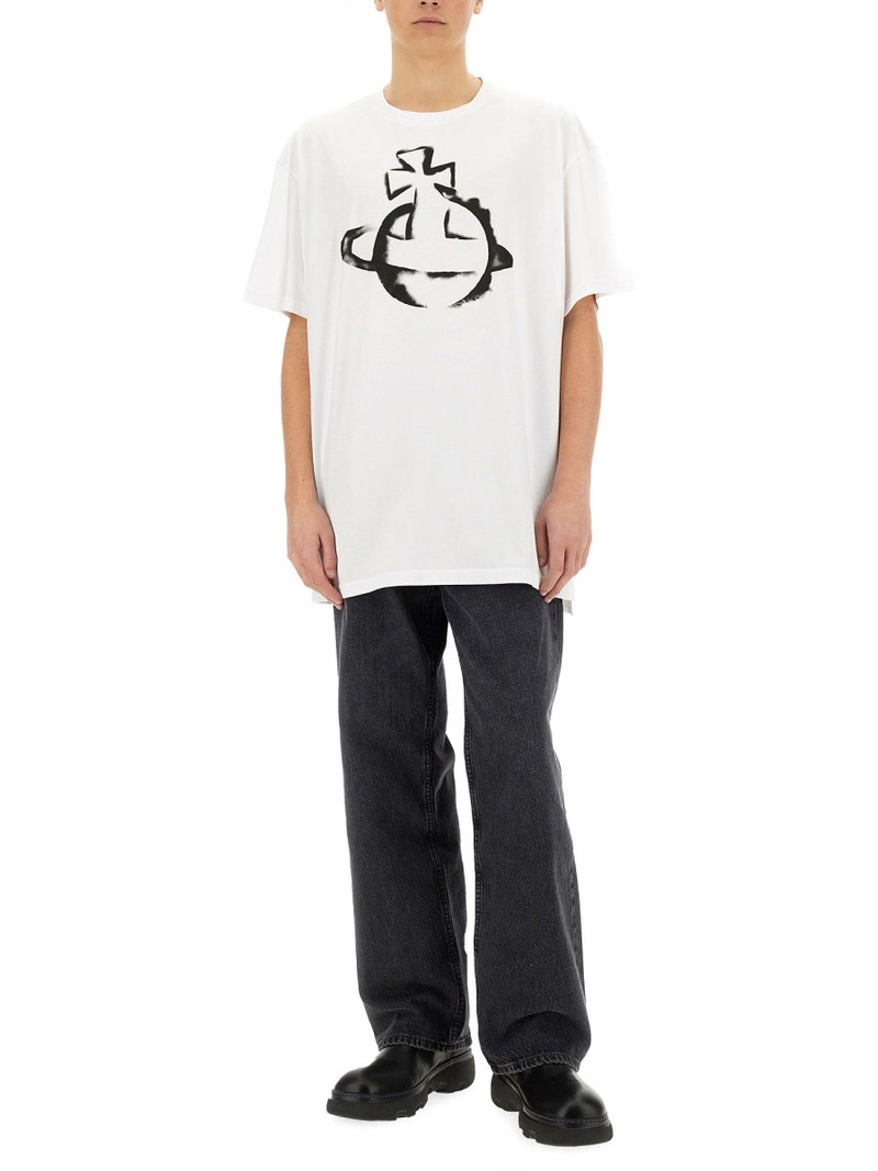 Vivienne Westwood T-SHIRT OVERSIZE STENCIL ORB outlook