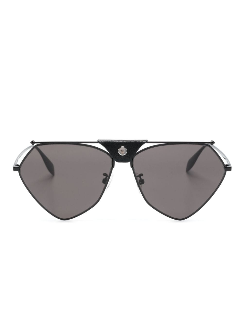 Top Piercing geometric-frame sunglasses - 1