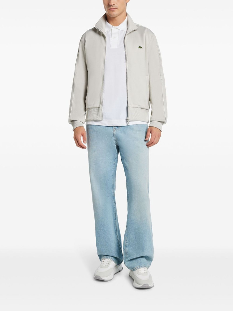 LACOSTE logo-patch polo shirt outlook